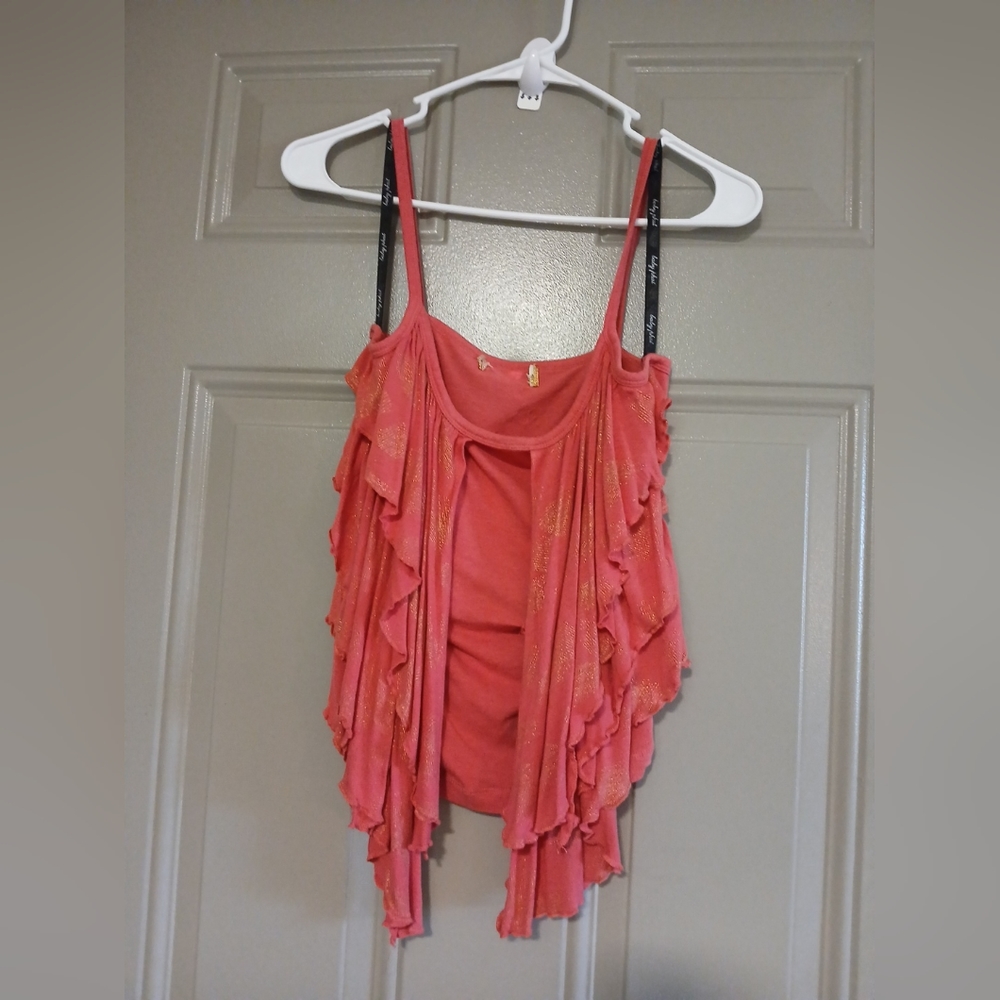 Baby Phat spaguetty straps shirt/ Top size S